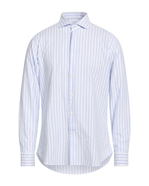 Guglielminotti Blue Shirts for men