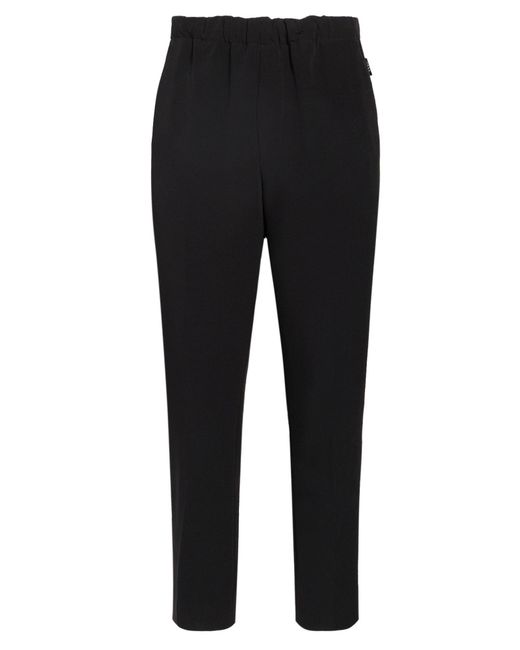 Hevò Black Pants Polyester, Elastane for men