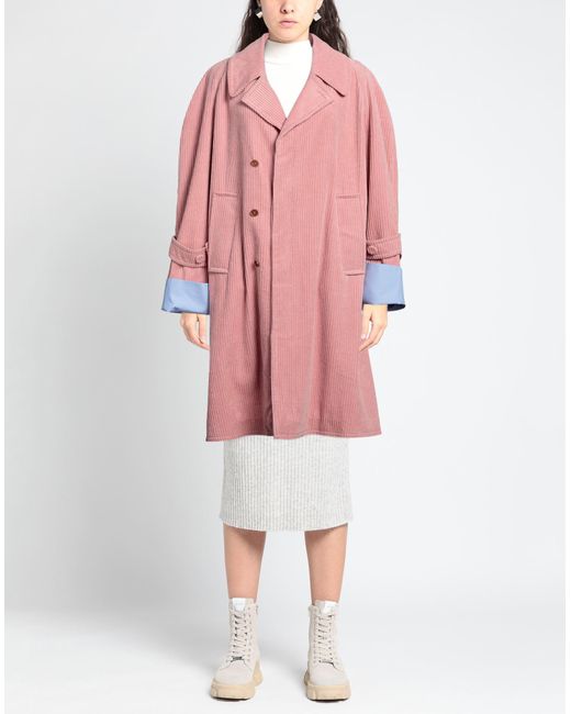 Jejia Pink Overcoat & Trench Coat