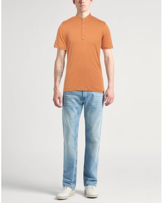 Lardini Orange T-shirt for men