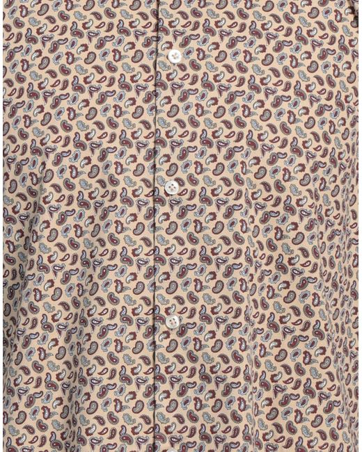 Manuel Ritz Natural Shirt Cotton, Elastane for men