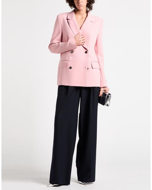 MSGM Pink Blazer Polyester, Viscose, Elastane