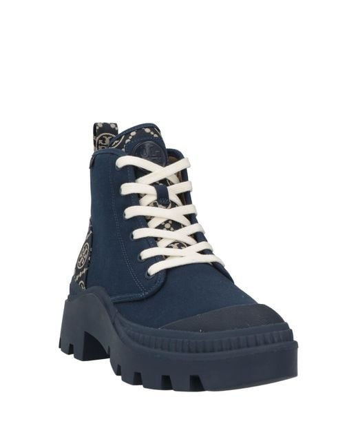 Tory Burch Blue Stiefelette