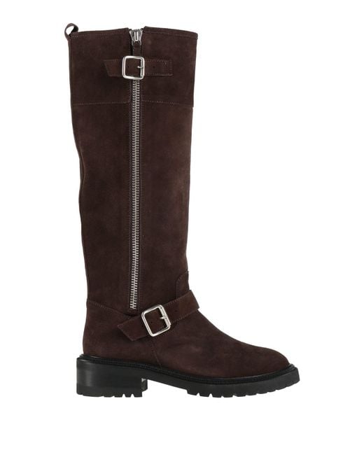Via Roma 15 Brown Boot Leather