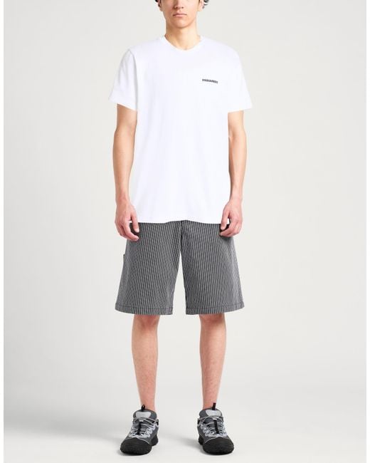 DSquared² White T-Shirt Cotton for men