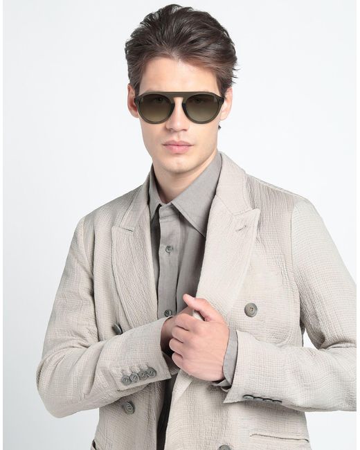 Linda Farrow Gray Sunglasses for men