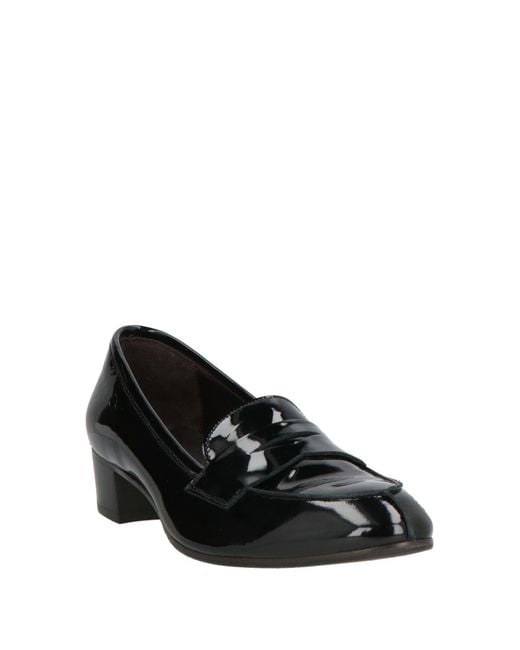 Calpierre Black Loafers Leather