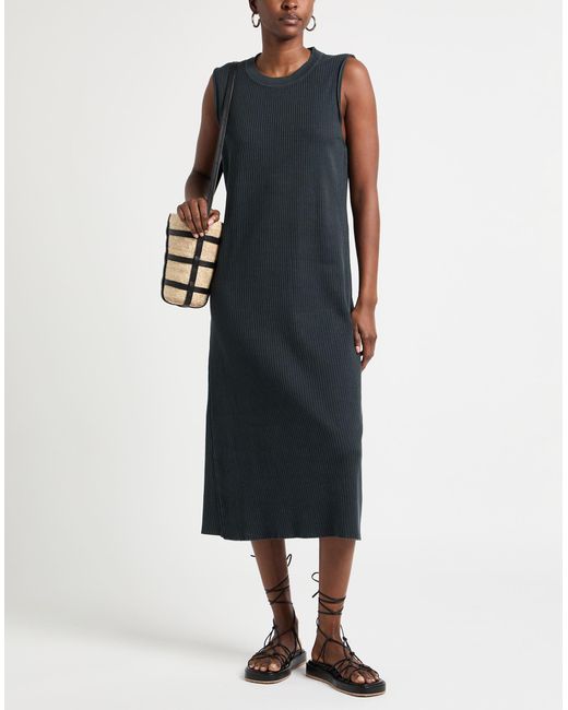 Crossley Blue Midi-Kleid