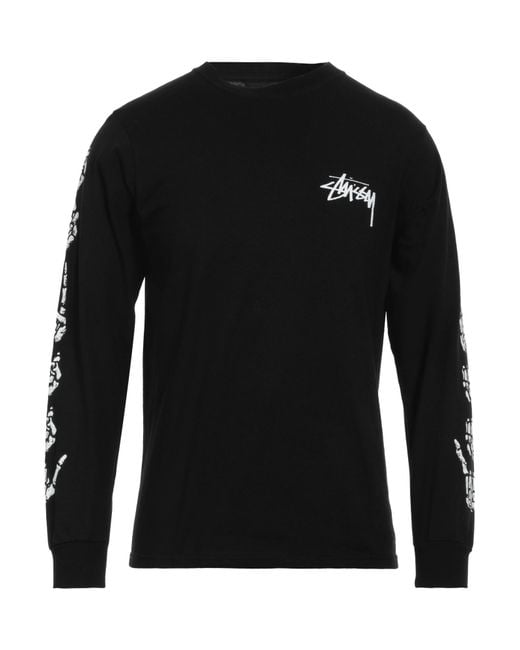 Stussy Black T-shirt for men