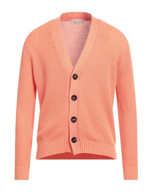 Cardigan di FILIPPO DE LAURENTIIS in Pink da Uomo