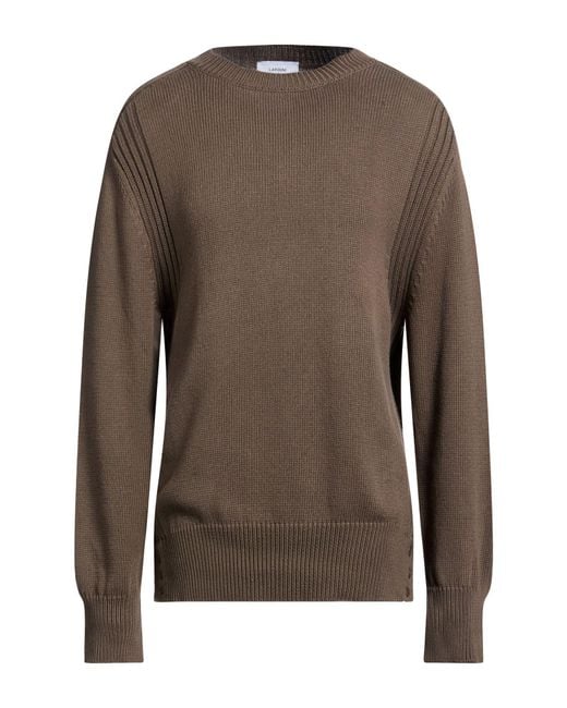 Pullover di Lardini in Brown da Uomo
