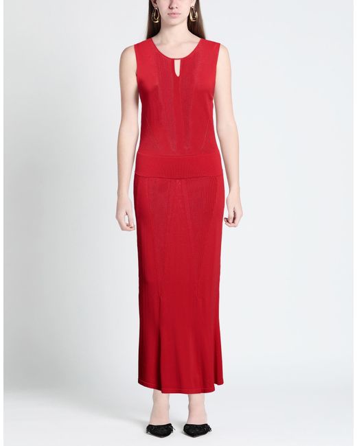 BCBGMAXAZRIA Red Maxi Dress