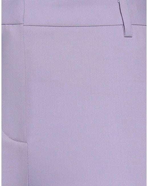 Tonello Purple Pants Virgin Wool, Elastane
