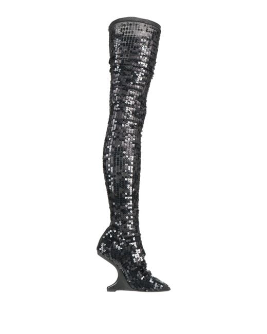 Rick Owens White Boot