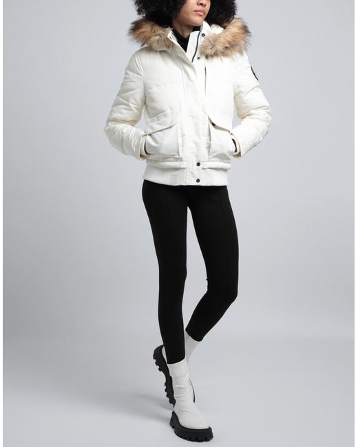 Superdry White Down Jacket