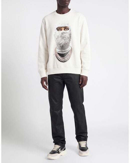 Ih Nom Uh Nit White Sweatshirt Cotton for men
