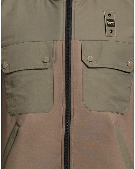 Blauer Green Jacket Polyester, Elastane, Polyamide for men