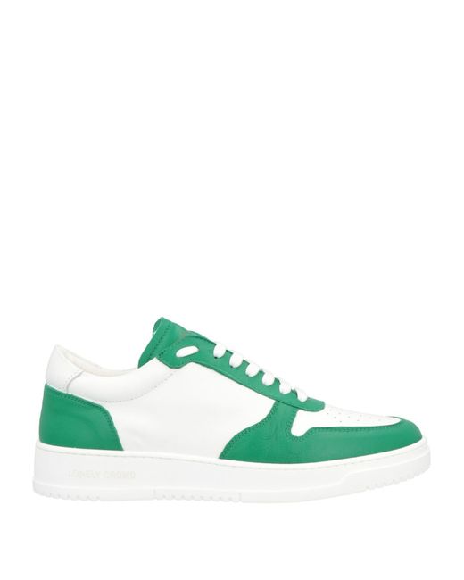 Lonely Crowd Green Trainers for men