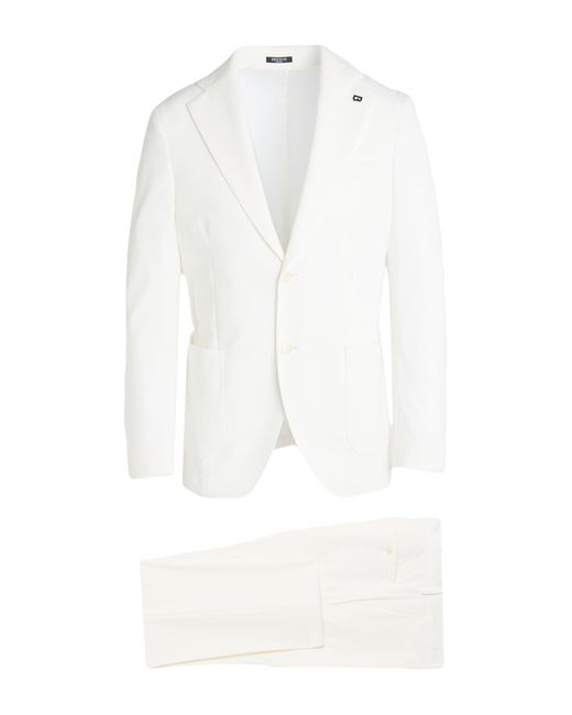 BRERAS Milano White Suit for men