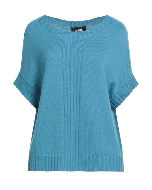 Pullover Alpha Studio en coloris Blue