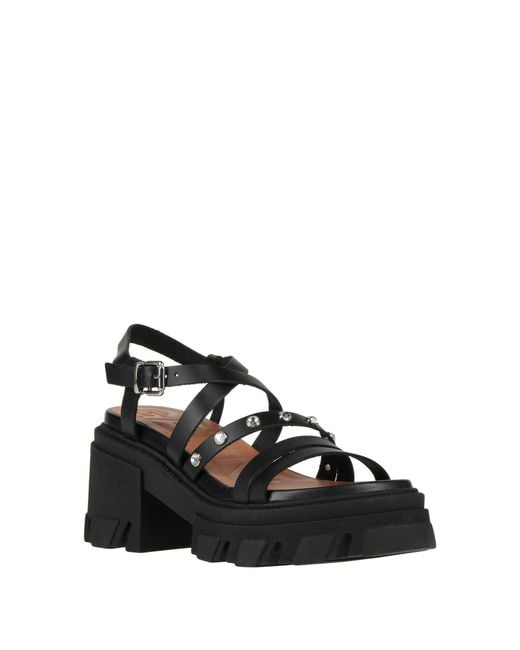 Ganni Black Sandals