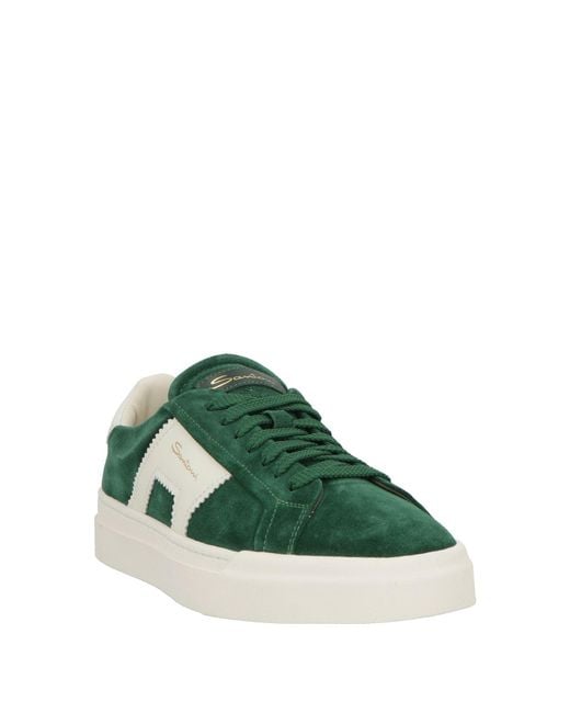 Santoni Green Sneakers for men