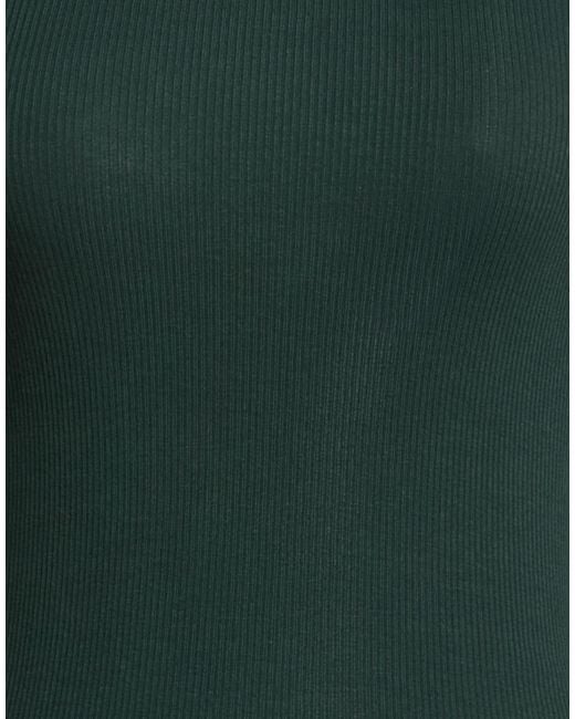 Crossley Green Dark Turtleneck Cotton, Elastane