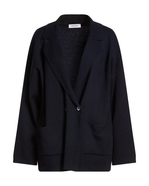 Gran Sasso Blue Blazer Virgin Wool