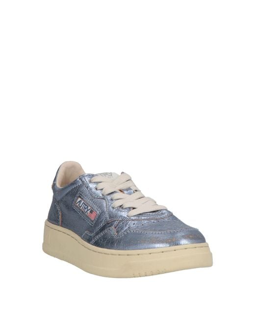 Autry Blue Sneakers Leather