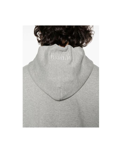 Vetements Gray Sweatshirt