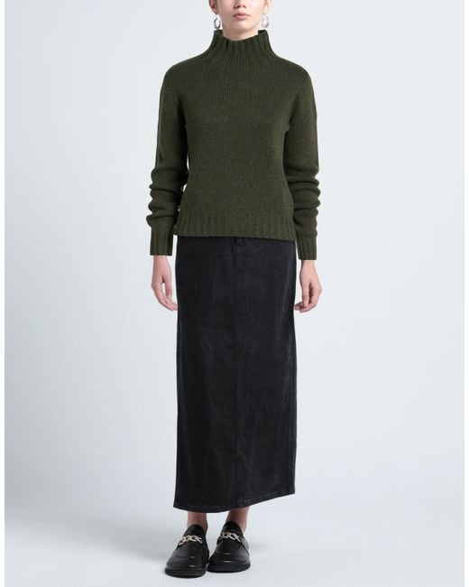 Aragona Green Turtleneck