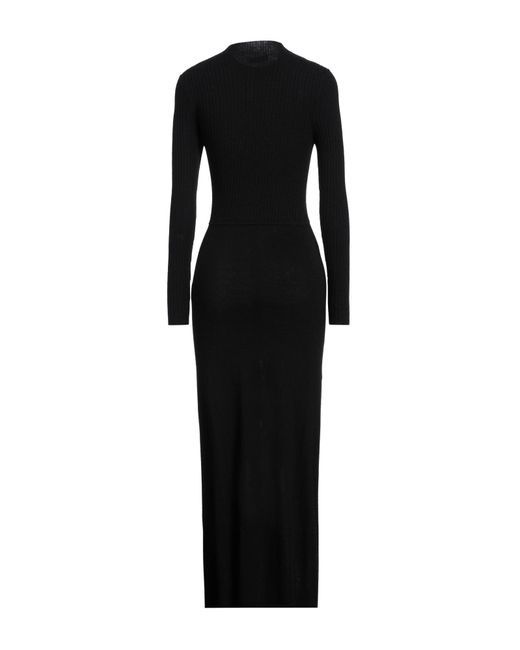 Sandro Black Maxi Dress