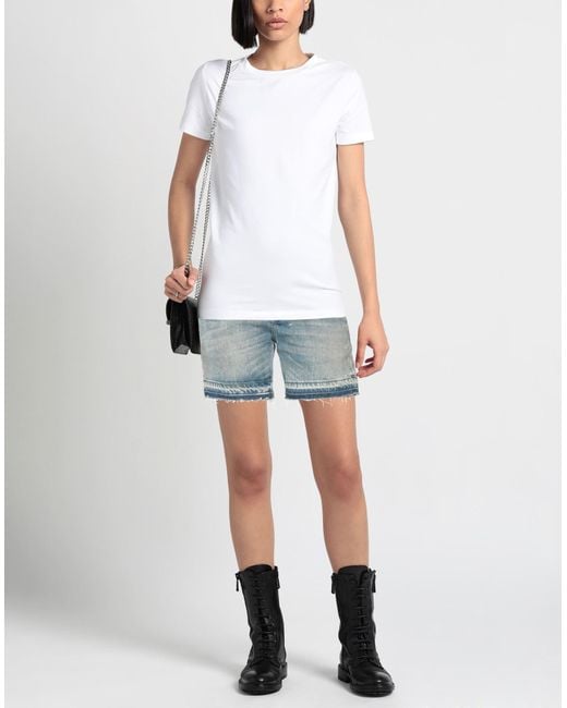 Dondup Blue Denim Shorts