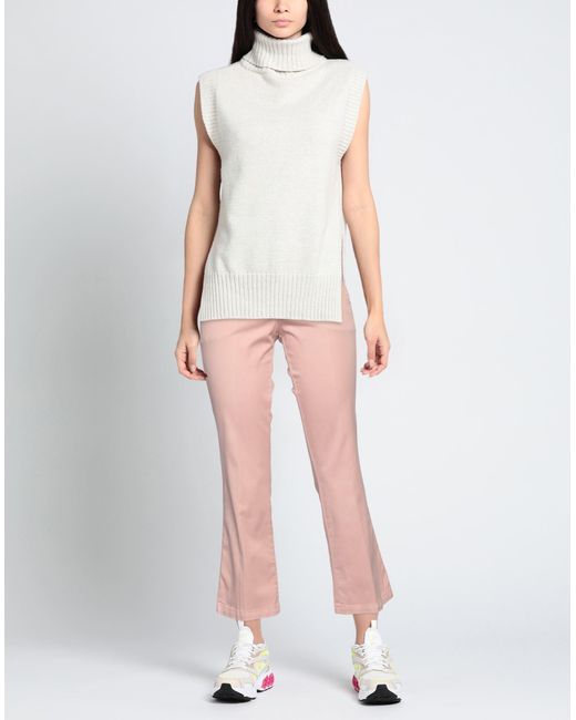19.70 Nineteen Seventy Pink Pants Cotton, Elastane