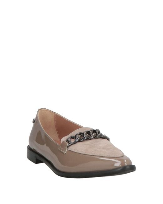 Pollini Gray Mokassin