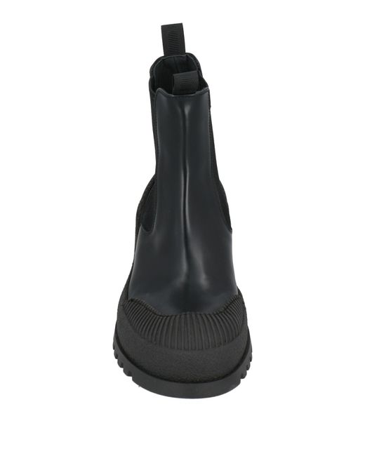 MICH SIMON Black Ankle Boots for men