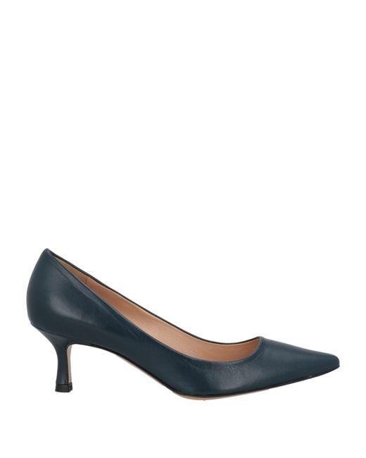 Elleme Blue Pumps Leather