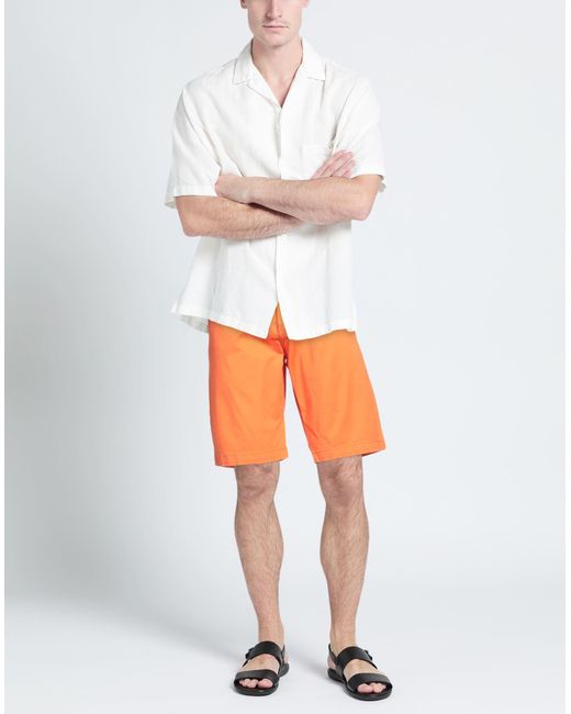 Fynch-Hatton Orange Shorts & Bermuda Shorts for men