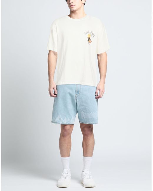 DOMREBEL White T-Shirt for men