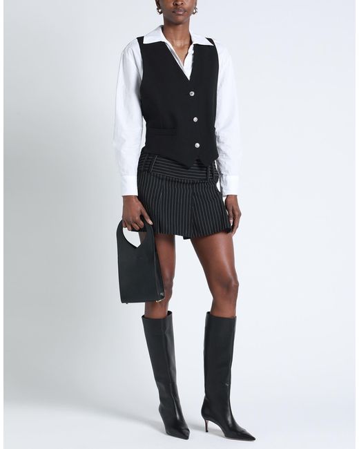 Sandro Black Waistcoat