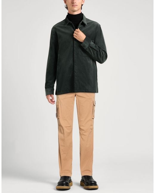Aeronautica Militare Natural Frecce Tricolori Camel Pants Cotton, Elastane for men