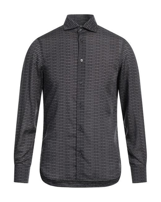 Emporio Armani Gray Shirt for men