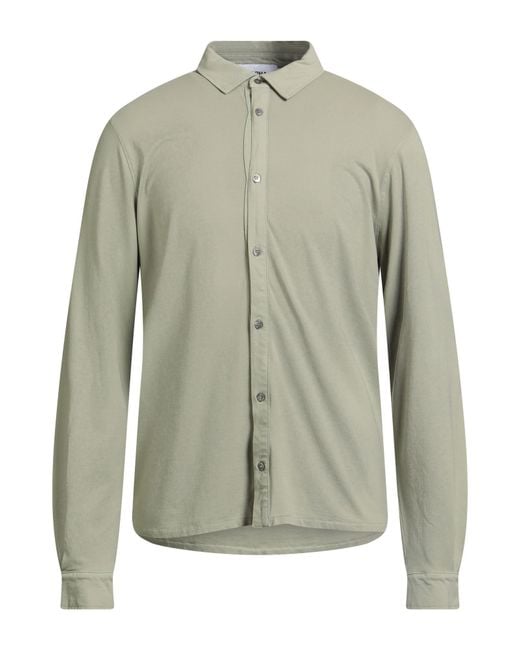 Alpha Studio Green Shirt for men