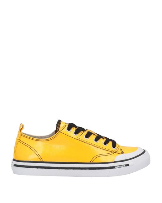 DIESEL Trainers in Yellow Lyst