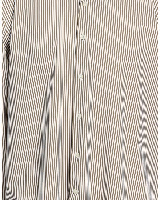 Ghirardelli Gray Next Military Shirt Polyamide, Elastane for men