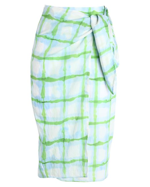 ARKET Green Midi Skirt