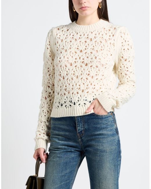 Chloé White Sweater Virgin Wool