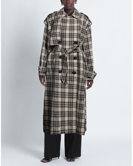 Sportmax Natural Overcoat & Trench Coat