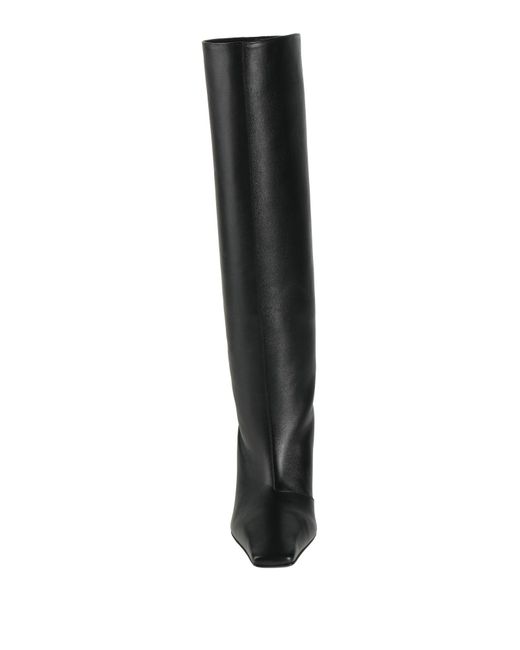 Acne Black Boot Leather