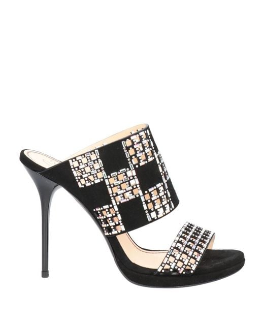 Fabi Black Sandale